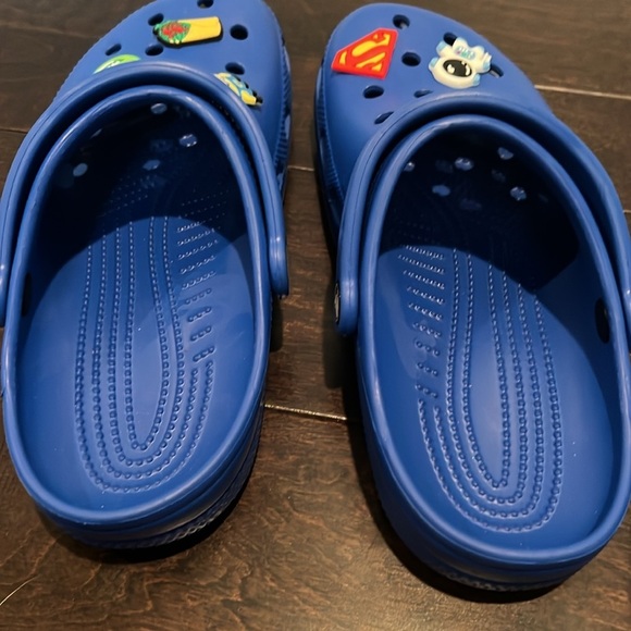 Crocs Blue unisex men’s size 6 EUC - Picture 3 of 10